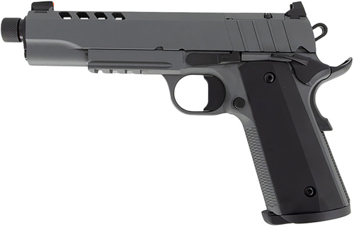 Tisas 1911 Night Stalker SF .45 ACP Handgun (Gray Cerakote)