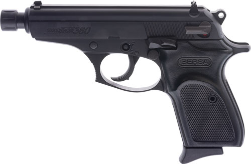 Bersa .380 D.a. Matte - 8 Round Pistol W/ Threaded Barrel