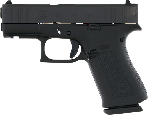 Glock G43X (UX4350201FR) Sub-Compact 9mm Handgun with Front Rail