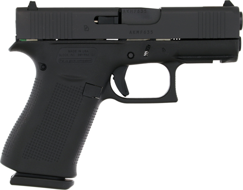 Glock G43X (UX4350201FR) Sub-Compact 9mm Handgun with Front Rail