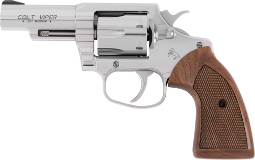 Colt Viper .357 Magnum 3" Stainless Steel 6-Round Revolver