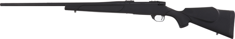Weatherby Vanguard Obsidian 6.5 PRC 24" Bolt-Action Rifle (Threaded Barrel, Black Synthetic)