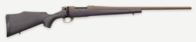 Weatherby Vanguard Weatherguard Bronze Rifle 6.5 PRC 3RD Capacity 24" Bronze Barrel Black/Bronze Stock