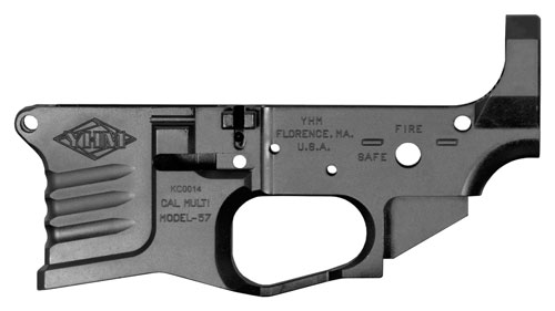 YHM AR-15 Stripped Lower - Receiver Billet Black