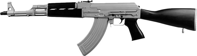 Zastava ZPAPM70 Semi-Auto Rifle - 7.62x39mm (Silver Cerakote/Black Furniture)