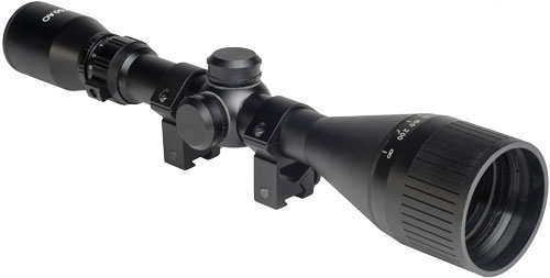 Hatsan HA90502 Optima 3-12x50 AO Air Rifle Scope Mil-Dot Reticle Black
