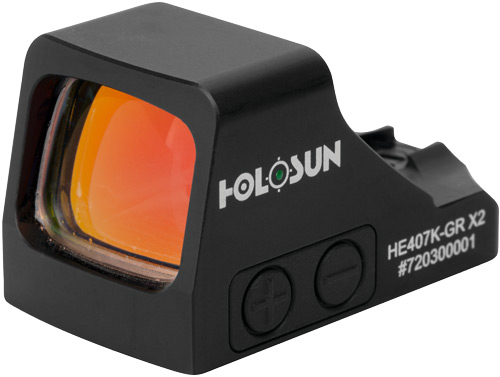 Holosun HE407K-GR-X2 Reflex Sight (6 MOA Green Dot)