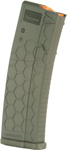 HEXMAG MAGAZINE AR-15 5.56X45 15RD OD GREEN POLYMER SERIES 2