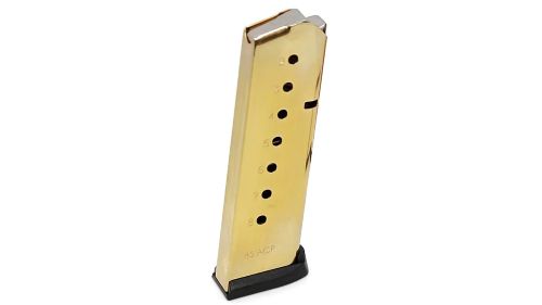 Iver Johnson IJ1911GF45MAG 1911 GVT .45ACP 8RD Gold Plated Magazine