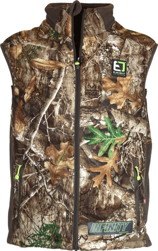 Element Outdoors IS-HV-L-ED Infinity Heavy Vest, Large, Realtree Edge Camo