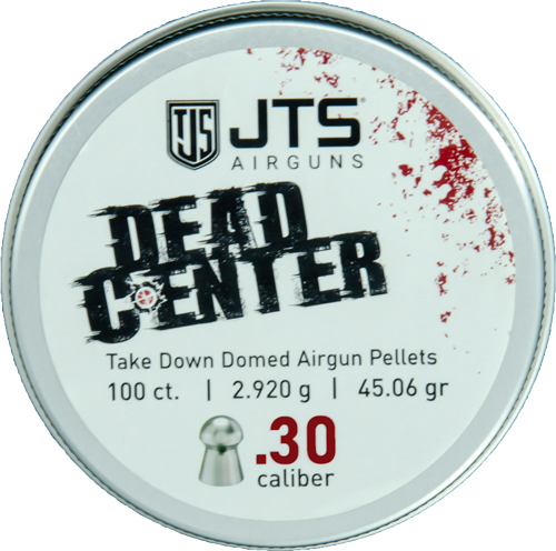 JTS JAC128 Dead Center .30 Domed Pellets 45.06gr 100ct