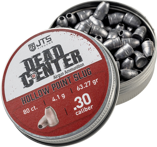 JTS DEAD CENTER SLUGS 30 CAL HOLLOW POINT 63.27 GR 80CT