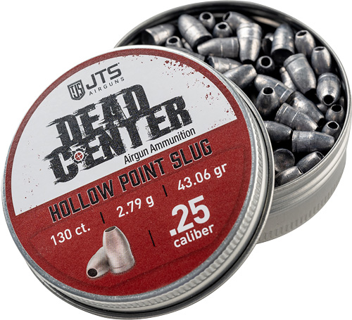 JTS DEAD CENTER SLUGS 25 CAL HOLLOW POINT 43.06 GR 130CT