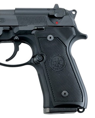 Beretta JG92FSP 92FS/96 Series Black Plastic Grip Panels