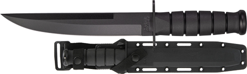 KA-BAR K1266 Modified Tanto 8" Plain Edge Blade with Hard Sheath