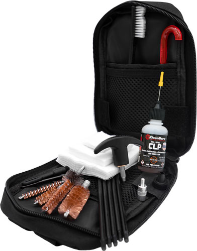 KleenBore KB3G 3 Gun Tactical Cleaning Kit (.223 Rem / 5.56 NATO / 9mm / 12 Gauge)