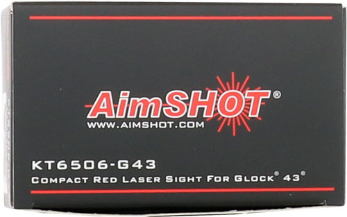 AIMSHOT ULTRALIGHT LASER SIGHT RED FITS GLOCK 43