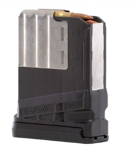 LANCER MAGAZINE L7AWM SR-25 7.62X51 10RD OPAQUE BLACK