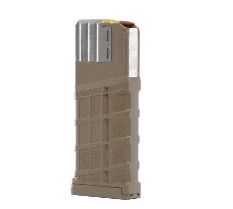 LANCER MAGAZINE L7AWM SR-25 7.62X51 25RD OPAQUE FDE GEN
