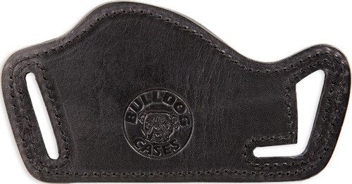 Bulldog LF-L Lay Flat Leather Holster Black Large Frame RH/LH