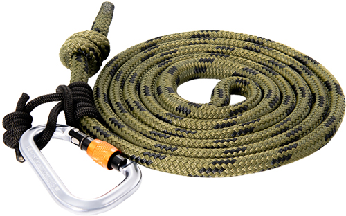 TETHRD 11MM LINEMAN BELT W/2 CARABINERS & PRUSIK