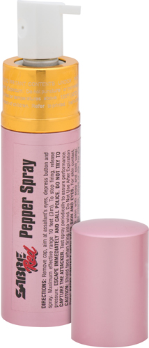 Sabre Pink Lipstick Pepper Spray (LS-22-US)