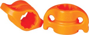AMS M140-2 Safety Slide Kit 2 Pack Bowfishing Arrow Accessory Orange - AMS