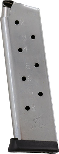 Metalform M1911458SRRB 1911 .45ACP 8-Round Stainless Steel Magazine