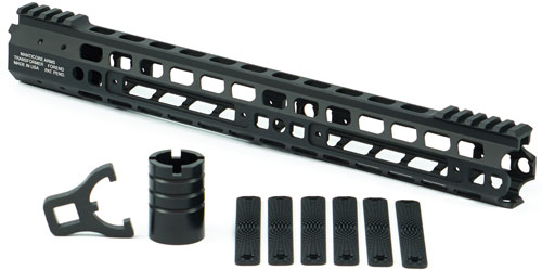 Manticore MA19350 Transformer Gen II 15" AR-15 Handguard Black Aluminum