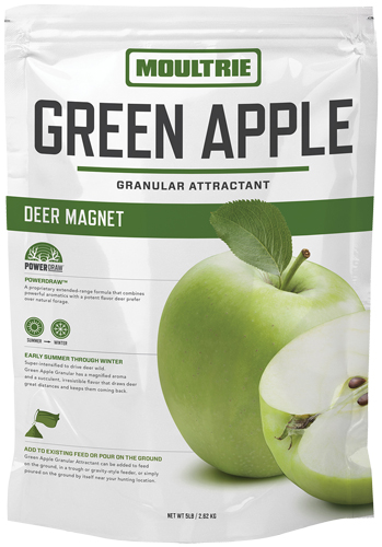 Moultrie Feeders MFS-13359 Deer Magnet, 6lb Green Apple Granular Attractant