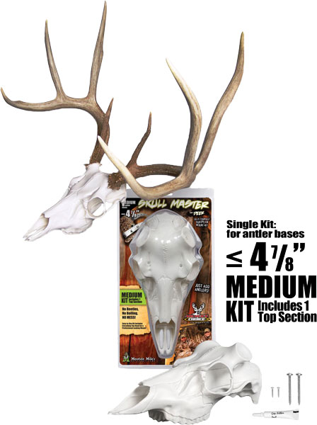 Mountain Mike's MMRSMM Skull Master Medium Deer Skull Mounting Kit