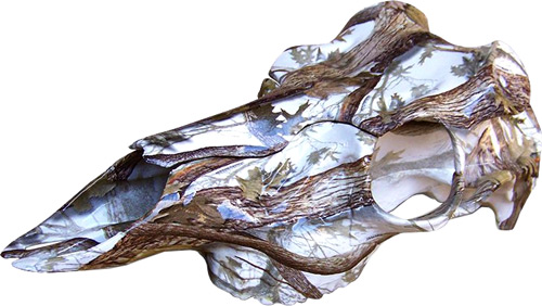 Mountain Mike's MMRSMSC Skull Master Kit Snow Camo Deer Mount