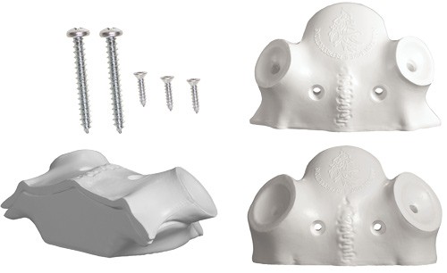 Mountain Mike's MMRSS Shed Spreader Antler Mount Kit, Durable Polymer Bracket