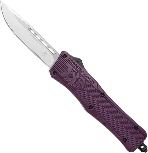 Cobratec Knives Medium Ctk1 OTF Plum 3" Drop Point MPLMCTK1MDNS