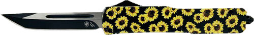 Templar Gen II MSUN231 Slim Sunflower OTF Knife 3.1" Black Tanto