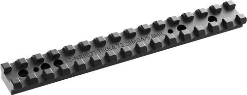 Audere NR0037 NATO Rail Tikka T3/T3X 20 MOA Black