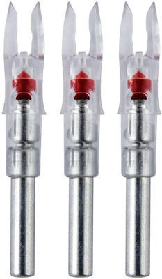 Nockturnal Lighted Nock X-Series RED 3/Pack NT-502 - Nockturnal for sale at TheGunDock
