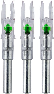 Nockturnal Lighted Nock X-Series Green 3/Pack NT-505 - Nockturnal for sale at TheGunDock