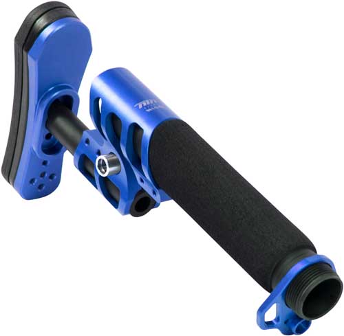 ODIN Stock ZULU 2.0 W/Padded - Buffer TUBE BLUE for AR-15