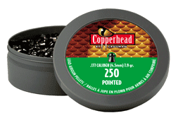 CROSMAN PELLETS 177 POINTED- CASE OF 12 PACKS OF 250 PELLET