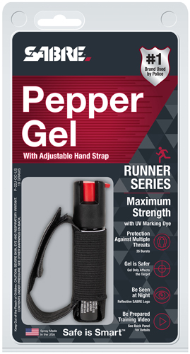 Sabre The Runner Pepper Gel (Black)