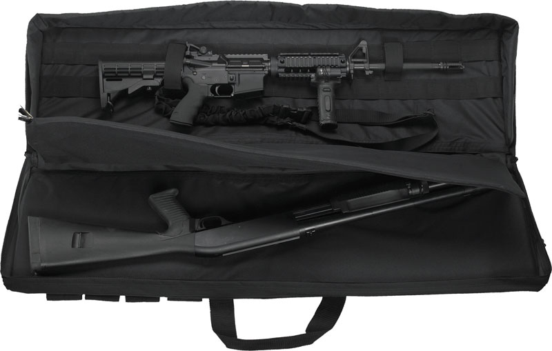 US Peacekeeper 43" Combination - CASE W/ 4 MAG Holders Black