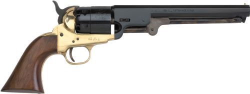Pietta PF51BR44712 1851 Navy Revolver .44 Cal 7.5" Brass Walnut - View 2