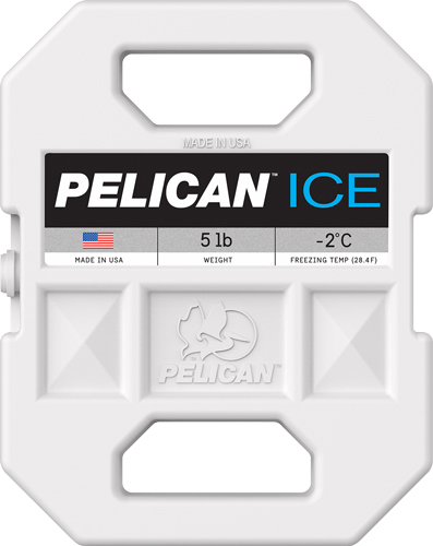 Pelican PI5LBBLU 5 lb Reusable Ice Pack White