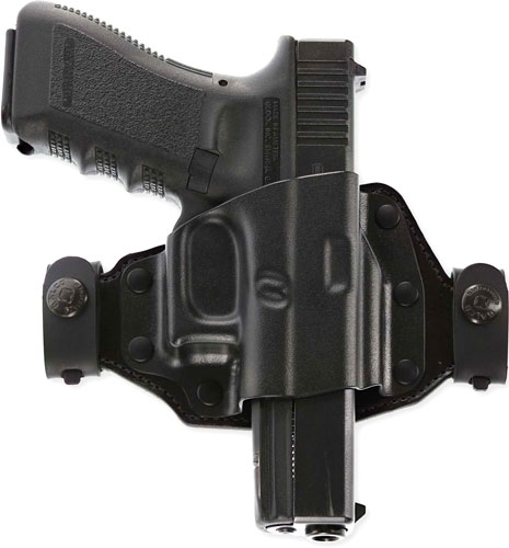 Galco QS472RB Quick Slide Belt Holster RH Hybrid for S&W M&P 9/40 Black