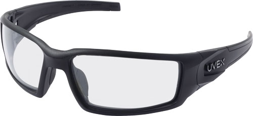 Howard Leight Hypershock Clear Lens UVEX AF Black Frame