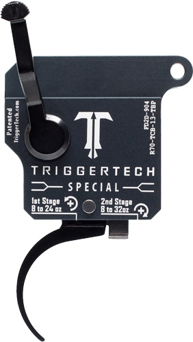 Triggertech Rem 700 Special 2-Stage Trigger Pro Curved Black
