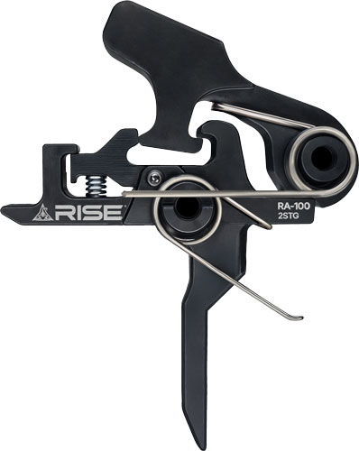 Rise Armament Two-Stage Flat Face Trigger Fits AR Style Rifles Nitride