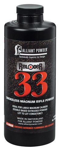 Alliant Reloder 33 Rifle Powder