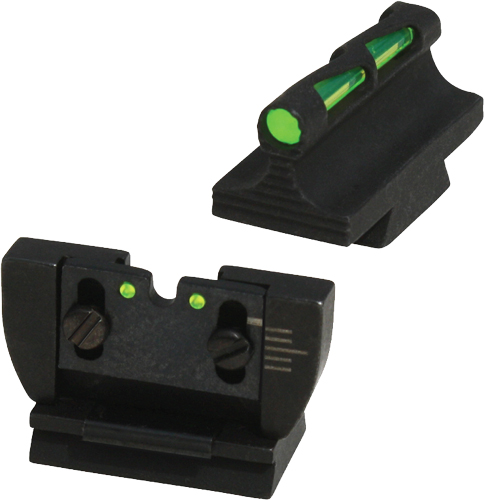 Hiviz Litewave Front and Rear Sight Combo for Ruger 10/22 Rifles.